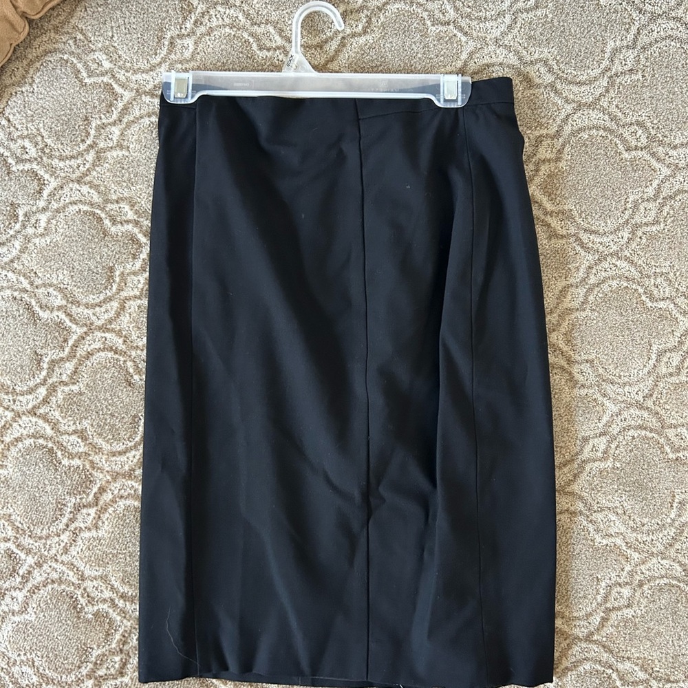Ann Taylor Classic Black Pencil Skirt